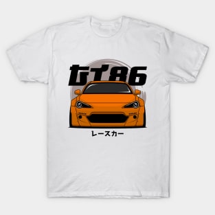 Orange GT 86 Front T-Shirt